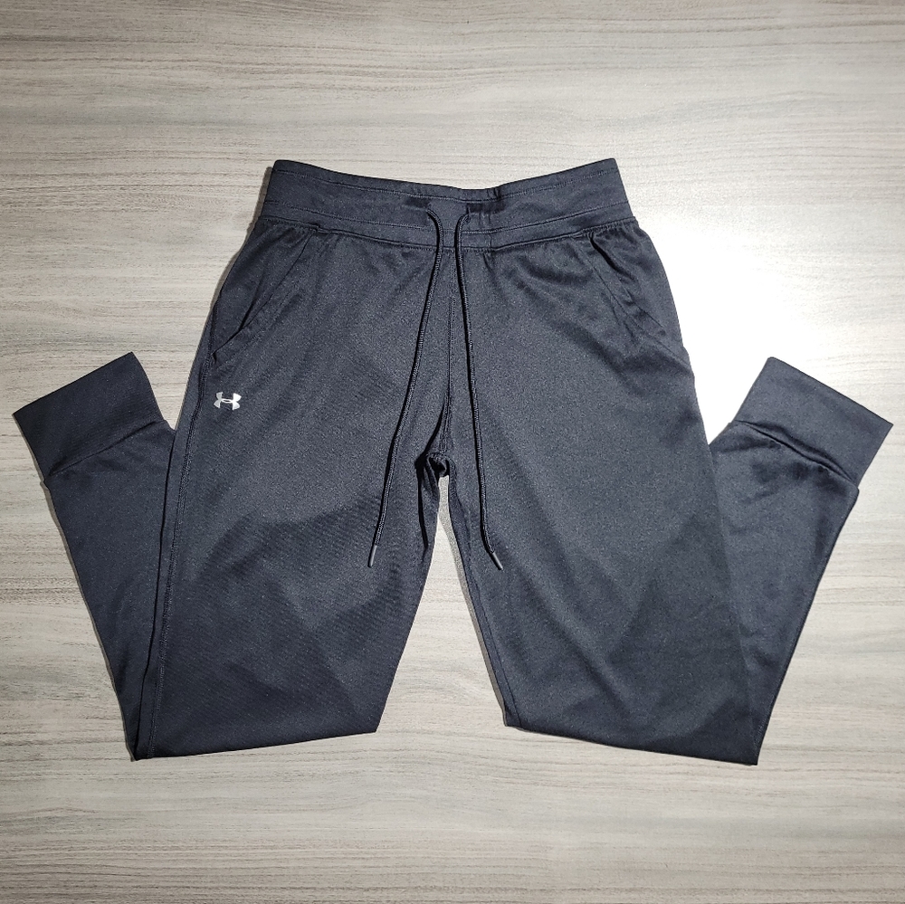 Under Armour HeatGear Women's XS Black Loose Fit Performanace Joggers A1